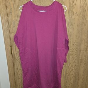 Women's Long Sleeve Top - Pink